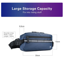 Load image into Gallery viewer, New Handlebar Bag Bicycle Bags Frame Pannier Bag Waterproof Multifunction Portable Shoulder Bag Bike Accessories Multifunction Bike Handlebar Bag Front Bicycle Frame Bag Waterproof Shoulder Bag Handbag Waist Bag