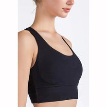 Load image into Gallery viewer, New High Quality Fabric Nylon Breathable Women Yoga Tops Bra Solid Color And Sports Wear Outdoor Exercise Clothes For Ladies