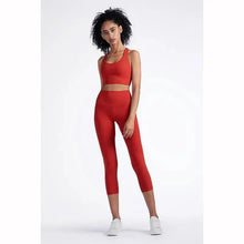 Load image into Gallery viewer, New High Quality Fabric Nylon Breathable Women Yoga Tops Bra Solid Color And Sports Wear Outdoor Exercise Clothes For Ladies