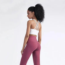 Load image into Gallery viewer, New High Quality Fabric Nylon Breathable Women Yoga Tops Bra Solid Color And Sports Wear Outdoor Exercise Clothes For Ladies