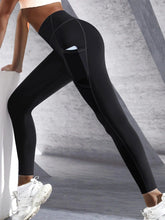 Load image into Gallery viewer, New High Waist Women's Leggings Stretch Yoga Pants Tights With Pockets Push Up Fitness Running Sportswear Solid Color Pants
