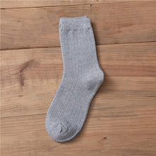 Load image into Gallery viewer, New Loose Solid Colors High School Girls Cute Socks Needles Knitting Cotton Scrunch Socks For Women