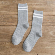 Load image into Gallery viewer, New Loose Solid Colors High School Girls Cute Socks Needles Knitting Cotton Scrunch Socks For Women