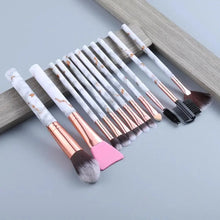 Load image into Gallery viewer, New Luxurious 12/8/5pcs Eye Lip Makeup Brushes Set Eyebrow Comb Eyelash Sponge Eyeshadow Silicone Face Mask Edge Control Brush Cosmetics