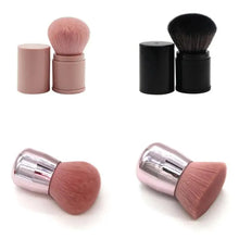 Load image into Gallery viewer, New Luxury Convenient And Retractable Makeup Brush One Large Powder Blush Brush With Lid Full Set Of Beauty Tools Convenient
