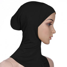 Load image into Gallery viewer, New Luxury Fashion Winter Soft Colorful Inner Hijab Cap Muslim Turban Hijab Caps Muslim Under Scarf Women Lightweight Hijab Bonnet Muslim Women Elegant Scarf Turbans Head For Women Women's Hijabs Hijab Caps Hat For Women