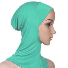 Load image into Gallery viewer, New Luxury Fashion Winter Soft Colorful Inner Hijab Cap Muslim Turban Hijab Caps Muslim Under Scarf Women Lightweight Hijab Bonnet Muslim Women Elegant Scarf Turbans Head For Women Women's Hijabs Hijab Caps Hat For Women