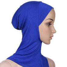 Load image into Gallery viewer, New Luxury Fashion Winter Soft Colorful Inner Hijab Cap Muslim Turban Hijab Caps Muslim Under Scarf Women Lightweight Hijab Bonnet Muslim Women Elegant Scarf Turbans Head For Women Women's Hijabs Hijab Caps Hat For Women