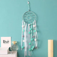 Load image into Gallery viewer, New Luxury Original Silver Gray Dream Catcher 2 Ring Feather Hanging Art Gifts To Bestie Friends Creative Valentine's Day Gifts