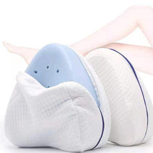 Load image into Gallery viewer, New Memory Cotton Leg Pillow Sleeping Orthopedic Sciatica Back Hip Body Joint Pain Relief Thigh Orthopedic Knee Pillow for Sciatica Relief Back Pain Leg Pain Pregnancy Hip Joint Pain Leg Pad Cushion Home Memory Foam