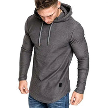 Load image into Gallery viewer, New Men's Solid Color Sweatshirt Fashion Men's Hoodie Epic Spring And Autumn Winter Long Sleeve Sports Hooded Sweatshirt for Running Fishing Hiking Hoodie For Men