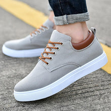 Load image into Gallery viewer, New Mens Canvas Shoes Spring Summer Casual Canvas Shoes Flats Men Shoes Driving Business Shoes Breathable Canvas Shoes Fashion Casual Shoes Fashion Sneakers Breathable Comfort Shoes