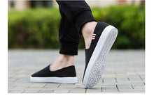 Load image into Gallery viewer, New Mens Womens Casual Flat Canvas Shoes Lightweight Elegant Shoes Men Casual Walking Sneakers Comfortable Modern White Soft Sneakers