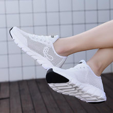 Load image into Gallery viewer, New Mesh Womens Sneakers Breathable Flat Shoes Women Lightweight Sports Non-slip Running Footwear Fashionable Breathable And Non-Slip Walking Shoes For Women