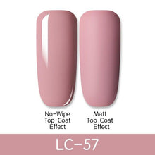 Load image into Gallery viewer, New Modern Fashion Colorful Matte Effect UV Gel Nail Polish Permanent Nail Painting Gel Luxury Matt Style For Women and Girls
