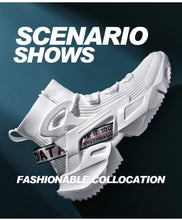 Load image into Gallery viewer, New Modern Mans Sneakers Breathable Fashion Men's Height Increasing Casual Outdoor High Quality Mesh Walking Jogging Non Slip Athletic Comfortable Casual Mens Sneakers