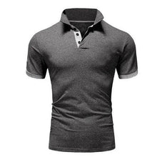 Load image into Gallery viewer, New Polo Shirt Men Summer Cool Men's Shirts Sleeve Polo Business Clothes Luxury Men Tee Shirt Polos women's short sleeves Summer Men's T-shirt Short Sleeved Lapel Casual T-shirt for Male Half Sleeve Tops