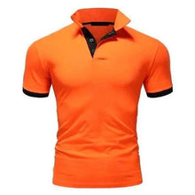 Load image into Gallery viewer, New Polo Shirt Men Summer Cool Men's Shirts Sleeve Polo Business Clothes Luxury Men Tee Shirt Polos women's short sleeves Summer Men's T-shirt Short Sleeved Lapel Casual T-shirt for Male Half Sleeve Tops