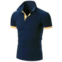 Load image into Gallery viewer, New Polo Shirt Men Summer Cool Men's Shirts Sleeve Polo Business Clothes Luxury Men Tee Shirt Polos women's short sleeves Summer Men's T-shirt Short Sleeved Lapel Casual T-shirt for Male Half Sleeve Tops