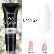 Load image into Gallery viewer, New Poly Nail Polish Gel Extension Glitter Gel Nails Manicure Design UV Reflective Diamond Shine