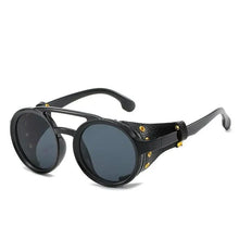 Load image into Gallery viewer, New Retro Sunglasses Unique Design Round Frame Vintage Style Sunglasses UV400 For Men