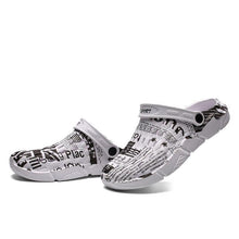 Load image into Gallery viewer, New Sandals Hole Shoes Couple Home Summer Hollow Out Mens And Womens Beach Flat Clogs Classic Mules Anti-Skid Rubber Sole Slip On Summer Arch Support Slippers