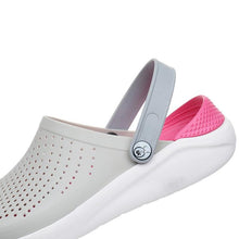 Load image into Gallery viewer, New Sandals Mens Hole Shoes Women Sandals Clogs Unisex Garden Shoes Gray Water Shoes Lightweight Sandals Slip On Summer Beach Pool Shower Shoes