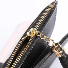 Load image into Gallery viewer, New Short PU Leather Clutch Bags Card Holder Wallet And Small Coin Purse for Women And Girls