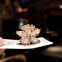 Load image into Gallery viewer, New Small Pearl Hair Claw Rhinestone For Women Hairpins Girls Clamps Hair Crab Clips Metal Hair Accessories Headdress Fashion Hairgrips Band Accessories For Party