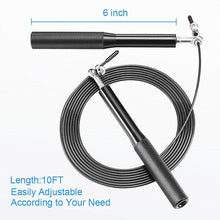 Load image into Gallery viewer, New Speed Jump Rope Fitness Skipping Ropes Exercise Adjustable Professional Skipping Rope For Boxing Fitness Skip Workout Training Jump Rope With Aluminium Alloy Handle For Gym Home