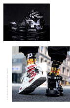 Load image into Gallery viewer, New Sport Mens High Quality Sneakers Breathable Lightweight Red Basketball Luxury Fashion Running Sneakers Non Slip Tennis Sport Athletic Walking Workout Sneakers