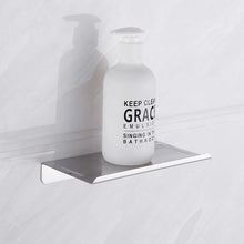 Load image into Gallery viewer, NEW Stainless Steel Toilet Paper Holder BathroomPaper Phone Holder Shelf Towel Roll shelf Accessories Toilet Paper Holder with Phone Shelf Aluminum Bathroom Accessories Tissue Roll Dispenser Storage Rack Wall Mounted Modern Paper Towel Adapter