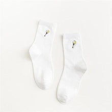 Load image into Gallery viewer, Combed Out Of Pure Cotton Socks Autumn Cute Japanese Harajuku Planet Magic Array Embroidery Long Socks Korean Style Kawaii Girls Socks For Men And Women