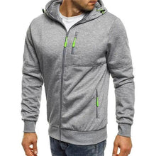 Load image into Gallery viewer, New Stylish Trendy Spring Winter Men Hoodie Hooded Coats Casual Sweatshirts Male Tracksuit Fashion Hoodie Men's Sports Leisure Fitness Jacquard Sweater Fleece Cardigan Hooded Jacket Sweater