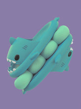 Load image into Gallery viewer, New Summer Slippers Lovely Shark Shape Slides Outdoor Women Shoes Kids Children Flip Flops Lightweight Open Toe Beach Pool Slides Sandals Shark Shower Slipper Toddler Non-Slip Summer Slippers Water Shoes