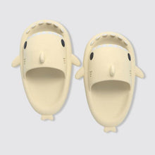 Load image into Gallery viewer, New Summer Slippers Lovely Shark Shape Slides Outdoor Women Shoes Kids Children Flip Flops Lightweight Open Toe Beach Pool Slides Sandals Shark Shower Slipper Toddler Non-Slip Summer Slippers Water Shoes