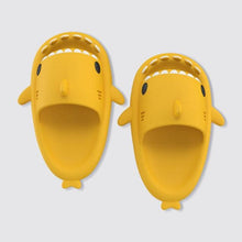 Load image into Gallery viewer, New Summer Slippers Lovely Shark Shape Slides Outdoor Women Shoes Kids Children Flip Flops Lightweight Open Toe Beach Pool Slides Sandals Shark Shower Slipper Toddler Non-Slip Summer Slippers Water Shoes