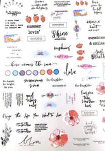 Load image into Gallery viewer, New Super Thin Self-Adhesive Letter 3d Nail Decal Stickers Manicure Nail Art Decoration Accessories Holographic Old English Character Nail Self-Adhesive Sticker English Font Design Manicure Design Water Sliders Decorations Accessories