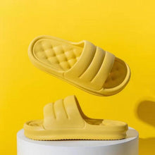 Load image into Gallery viewer, New Thicker EVA Sofa Slides Sole Soft Indoor Slippers Men Women Anti-Slip Sandals Summer Bathroom Platform Shoes Open Toe Soft Slippers Thick Lightweight Non-Slip Shower Bath Cloud Slides Pool Gym House Sandals