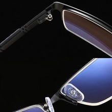 Load image into Gallery viewer, Lightweight Alloy Semi-Rimless Reading Glasses For Men And Women With Quality Half Frame Men Reading Glasses For Men New Retro Eyewear