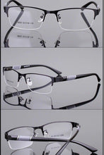 Load image into Gallery viewer, Lightweight Alloy Semi-Rimless Reading Glasses For Men And Women With Quality Half Frame Men Reading Glasses For Men New Retro Eyewear