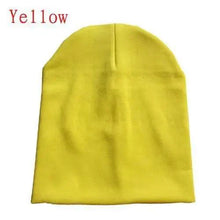 Load image into Gallery viewer, New Trendy Baby Street Dance Hip Hat Cotton Spring Autumn Toddler Cap Scarf For Boys Girls Winter Warm Solid Color Children Hat Men's Winter Hat Warm Orange Yellow Red Blue Black Knitted Casual Hat