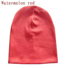 Load image into Gallery viewer, New Trendy Baby Street Dance Hip Hat Cotton Spring Autumn Toddler Cap Scarf For Boys Girls Winter Warm Solid Color Children Hat Men's Winter Hat Warm Orange Yellow Red Blue Black Knitted Casual Hat