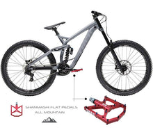 Load image into Gallery viewer, New Ultralight Bicycle Pedals Part Anti-Slip Aluminum Body Road Flat Foot Cycling Sealed 3 Bearing Mountain Bike Pedal Mountain Bike Pedals, Ultra Strong Machined Bicycle Flat Alloy Pedals Non-Slip