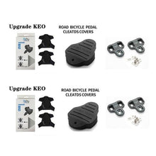 Load image into Gallery viewer, New Upgrade Road Bike Clipless Pedal Platform Adapter Convert For Look System Bicycle Clip Pedal Adaptor Converts Clipless Into Flat Pedals No Cleats Needed Adding Grip And Comfort