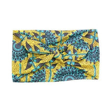 Load image into Gallery viewer, New Vintage African Print Stretch Bandana Head Wrap Long Scarf satin Floral Women Party Turban Headwear Cap Hair Accessories