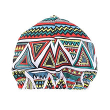 Load image into Gallery viewer, New Vintage African Print Stretch Bandana Head Wrap Long Scarf satin Floral Women Party Turban Headwear Cap Hair Accessories