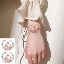 Load image into Gallery viewer, New Waterproof Temporary Sticker Tattoo Flame Heart Star Element Body Art Cute Small Tattoos For Kids Womens