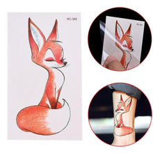Load image into Gallery viewer, New Waterproof Temporary Wolf Sticker Tattoo Mens Modern Tattoo Realistic Design