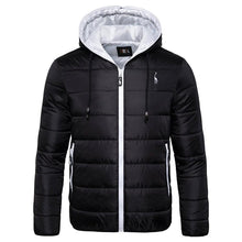 Load image into Gallery viewer, New Waterproof Winter Jacket Men Hooded Warm Autumn Jacket Windproof Hooded Men Blue Comfortable Men's Jackets Lightweight Hiking Jackets For Ski Winter Coat